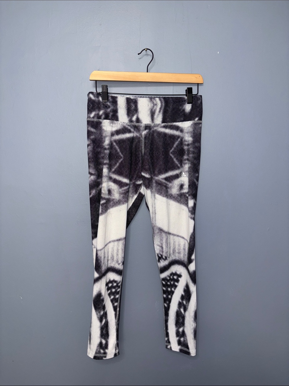 Adidas • Black Printed Leggings